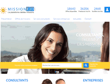 Tablet Screenshot of missioneo.fr